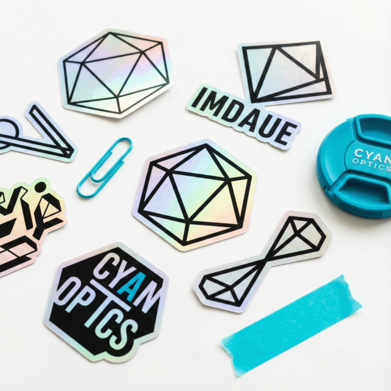 Stickers Personalizados en SFM | Vinil o Papel – Cortes y Acabados Premium