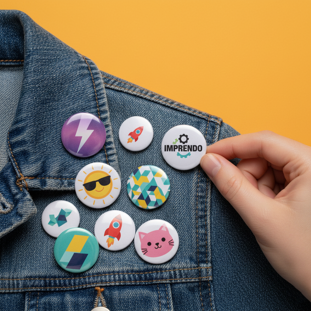 Pines y Botones Personalizados para tu Marca