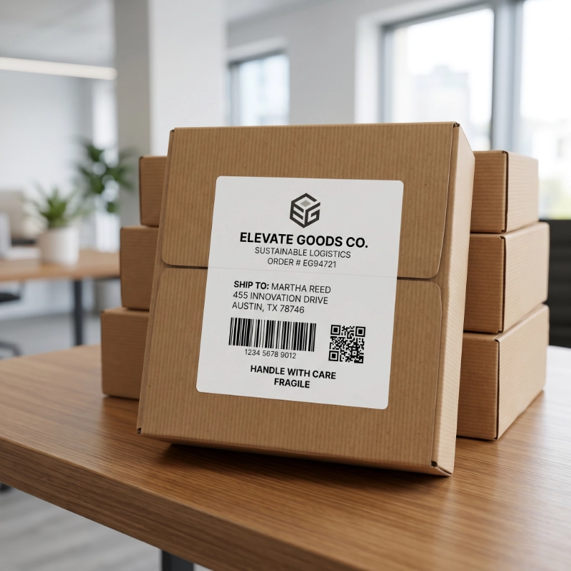 Stickers de Papel para Empaque Comercial (Línea Básica) - Imagen 3